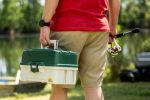Valigeta Plano Three-Tray Tackle Box Metallic Green/Off-White - Image 2