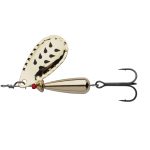 Lingurita Rotativa Abu Garcia Droppen 8.0gr LF Gold/Black Marks