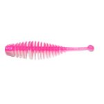 Worm Berkley PowerBait Power Naiad 3cm, culoare Pink/White