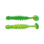Larva Berkley PWRBT PWR Leech 50mmSprng Grn/Snsne Ylw