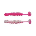 Larva Berkley PWRBT PWR Leech 50mmPink/White