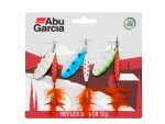 Lingurita Rotativa Abu Garcia Reflex Red LF, Culoare Assorted, 18g, 3buc/plic - imagine 2