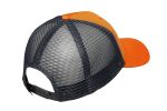 Badge Trucker Cap Orange - Image 2