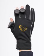 Manusi Savage Gear Softshell Winter Black, marime L - imagine 2