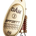 Lingurita Rotativa DAM Effzett Standard, Gold, 6g