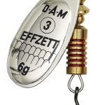 Lingurita Rotativa DAM SINGLEHOOK SPINNER 2 4G SINKING SILVER