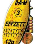 Lingurita Rotativa DAM PREDATOR SPINNER 3 12G S REFLEX YELLOW