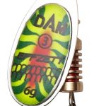 Lingurita Rotativa DAM Effzett Standard, Fireshark, Nr.2, 4g