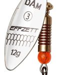Lingurita Rotativa DAM Effzett Predator, Silver, 3g