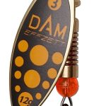 Lingurita Rotativa DAM Effzett Predator, Blacky, 7g