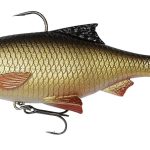 Swimbait Savage Gear 3D ROACH PULSETAIL 13CM 38.5G S RUDD