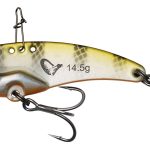 Cicada Savage Gear VIB Blade, 4.5cm/8.5g, culoare Olive Stripes