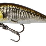Vobler Savage Gear Sticklebait Twitch, Green Silver, 6.5cm, 9.4g