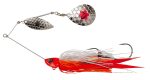 Spinnerbait Savage Gear Da' Bush Sinking, Red Head Silver, 16cm, 32g
