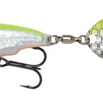 Spinnertail Savage Gear FAT TAIL SPIN 8CM 24G S LEMON B FLASH