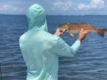 Bluza Flying Fisherman Built for Water Performance Hoodie Tee Mint XL - imagine 2
