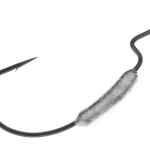 Carlige offset RTB EWG 9003 Weighted Worm Hooks #3/0 - 3.5g
