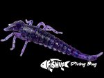 FishUp Diving Bug 5cm #019 Motor Oil Red - imagine 4