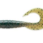 FishUp Mighty Grub 10cm #017 Motor Oil Pepper