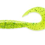 FishUp Mighty Grub 10cm #026 Flo Chartreuse Green