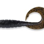 FishUp Mighty Grub 10cm #043 Watermelon Brown Black