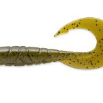 FishUp Mighty Grub 10cm #074 Green Pumpkin Seed