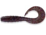 FishUp Mighty Grub 13.3cm #050 Green Pumpkin Brown Red & Purple