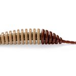 Worm FishUp Trout Series Tanta Cheese 5cm, culoare #138 Coffe Milk Earthworm