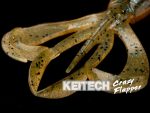 Keitech Crazy Flapper Hot Fire Tiger EA#05 7.1cm - imagine 5