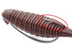 Grub Keitech Flapper 4", Culoare 320 Silver Shad, 10.1cm, 6.5g, 7buc/plic - imagine 4