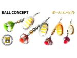 Lingurita rotativa Pontoon21 Ball Concept Spinner 0 2.2g BT01-071 - Image 2