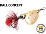 Lingurita rotativa Pontoon21 Ball Concept Spinner 1.0 3g B03-001 - imagine 3