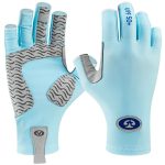 Manusi Flying Fisherman Sunbandit Pro Series Gloves Bahama Blue S-M