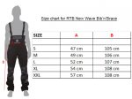 Salopeta RTB New Wave Softshell Fleece Insulated Grey/Black Bib'n'Brace L - imagine 2