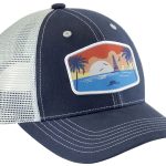 Sapca Flying Fisherman Rise N Shine Trucker Navy Navy