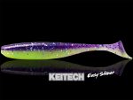 Shad Keitech Easy Shiner Violet Chart Red Flake EA#20T 7.6cm - imagine 2