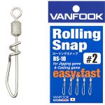 Vartejuri cu agrafa rapida Vanfook RS-10 Rolling Snap #4