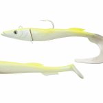 Soft Bait Berkley Power Sandeel 15cm - 20g White Chartreus