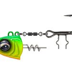 Jig Savage Gear MONSTER VERTICAL 80G 1/0 CHARTEUSE Jigheads