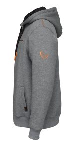 CLASSIC ZIP HOODIE S GREY MELANGE - Image 2