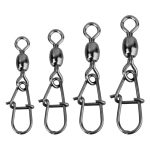 EGGSNAP SWIVEL 8 XS 17KG 17KG 10PCS Savage Gear Snaps Swivels and Rings - imagine 2