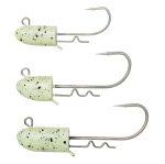 Jig Savage Gear BULLET JIGHEAD 5/0 58G GLOW Jigheads - imagine 2