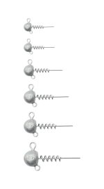 Jig Savage Gear CORKSCREW BALLHEAD 15G 25PCS BULK Jigheads - imagine 2