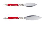 Savage Gear SCREWIN SPIN TEASER S SILVER RED 3PCS - imagine 4