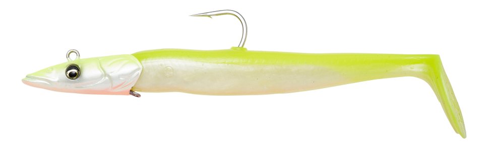 SVS72510_MS Soft Bait Savage Gear SANDEEL V2 17.5CM 65G S LEMON B 2P1 - imagine 1
