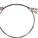 Înaintas Stiuca Savage Gear 1x7 TITANIUM SPIN TRACE 35CM 0.40MM 2PCS