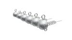 Jig Savage Gear CORKSCREW BALLHEAD 15G 25PCS BULK Jigheads