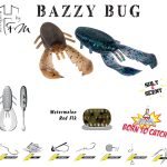 HERAKLES BAZZY BUG 3.2 8cm Watermelon Red Flakes