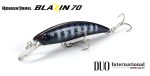 DUO ROUGH TRAIL BLAZIN 70 7.0cm 20gr GHN0172 Clear Blue Back - imagine 2