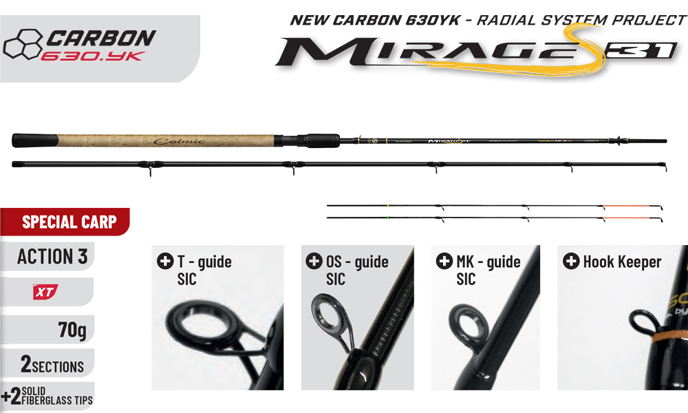 cami83-47609 Lanseta MIRAGE S31 SPECIAL CARP 270 MH 70gr - Image 1